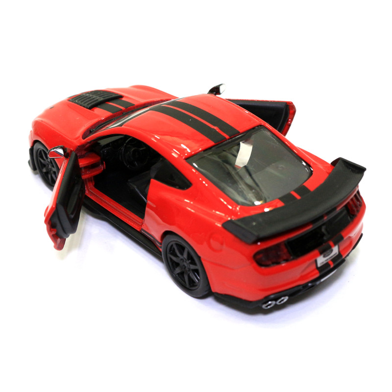 Машинка металева Ford Mustang Shelby GT500 "Bburago" Форд Мустанг Шелбі червоний 12*4*6 см (18-43050)