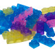Силіконовий гнучкий "желейний" прозорий дитячий конструктор магічний Gummy Bloc 20 деталей (QZ 20)