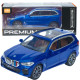 Машинка метал BMW X5 M Sport АвтоСвіт синя 1:24 звук світло інерція 20,5*9,5*7,5 см (AP-2012)
