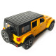 Іграшкова машинка металева Jeep Wrangler Unlimited Rubicon, Джип, жовтий, звук, світло, інерція, откр двері, капот, Автоексперт, 1:32,15*7*5,5см (ТК-11213/43560)
