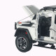 Машинка метал Brabus 800 Adventure XLP АвтоЕксперт біла 1:24 звук світло відкриваються двері капот багажник (2814-25)