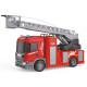Пожежна машина Scania (світло, звук, функція води), Big Truck, TechnoDrive, 31х10х16 см (6407KS)