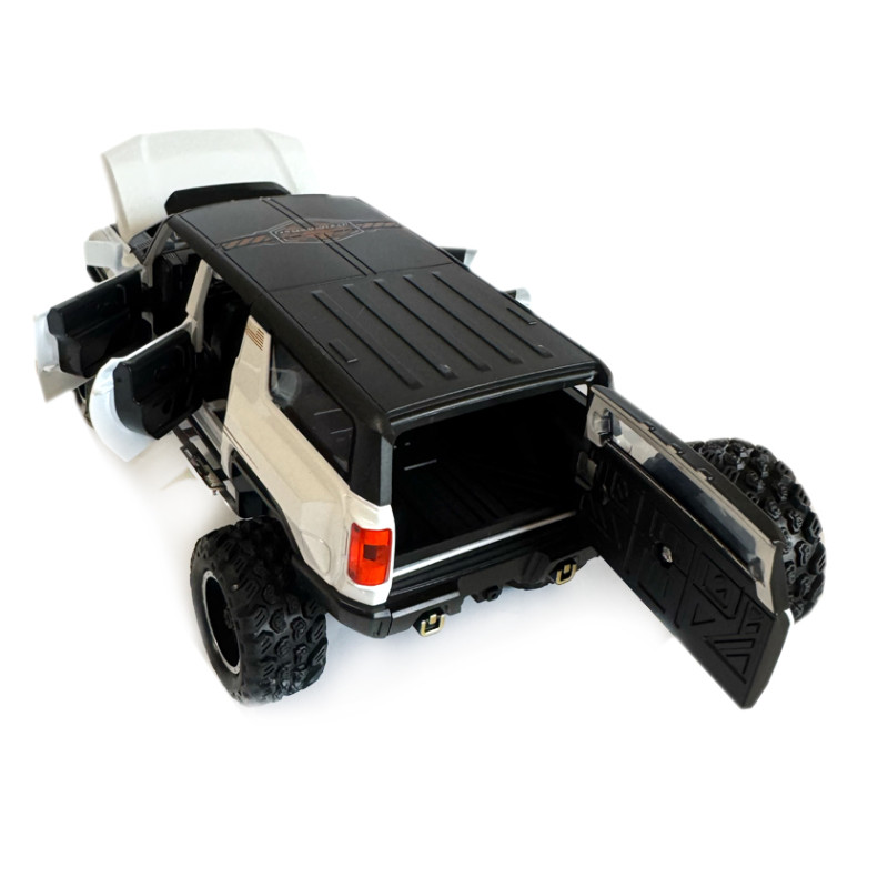 Машинка металева HUMMER EV Special Edition Alloy Хамер білий Автопром 1:24 світло звук відкр двері баг капот 24*10*11см (AP7701)