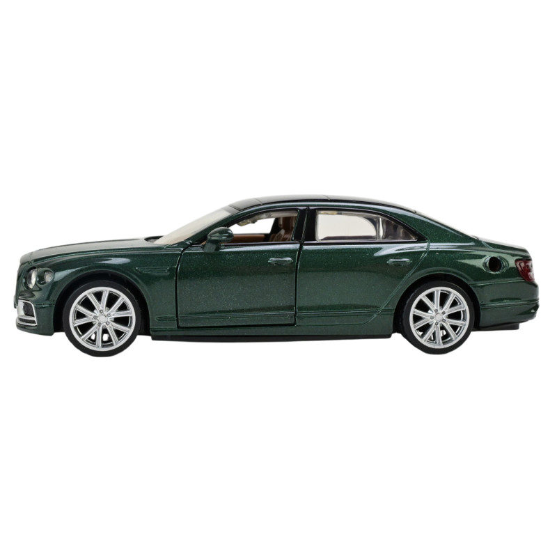 Машинка металл Bentley Flying Spur Hybrid зарядная станция Автопром 1:38 свет звук 14*5,5*4 см (68718G)