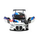 Машинка метал BMW M4 GT3 Автопром звук світло відкриваються двері капот 15*6*4 см (68715AW)