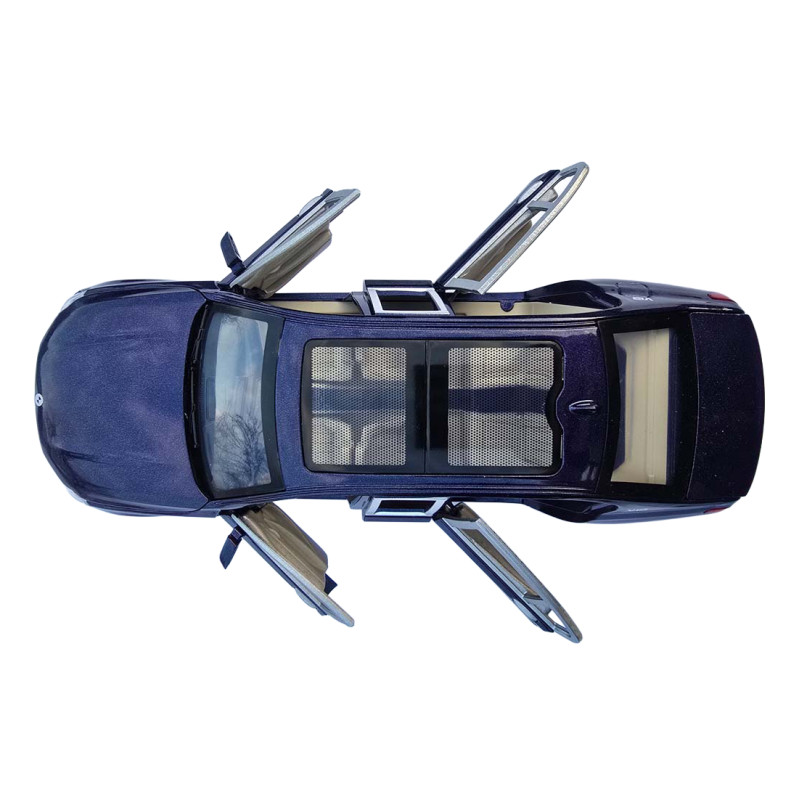 Машинка метал BMW 7 G11 БМВ лімузин синій 1:24 звук світло 20*5,5*6см (RS-61337)