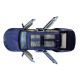 Машинка метал BMW 7 G11 БМВ лімузин синій 1:24 звук світло 20*5,5*6см (RS-61337)