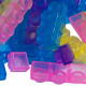 Силіконовий гнучкий "желейний" прозорий дитячий конструктор магічний Gummy Bloc 20 деталей (QZ 20)