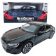Машинка метал Audi e-tron GT Ауді чорна 1:32 світло звук 15*7*5см (86544)