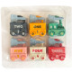 Гра дитяча Замочки веселий транспорт 6 вагонів, ключі (228-1)