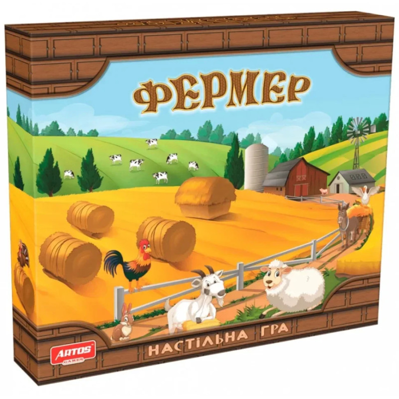 Настільна розвиваюча пізнавальна гра Фермер "Artos" від 5 років (620758)