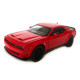 Машинка металева Dodge Challenger SRT Додж червоний звук світло відкр двері багажник капот Автосвіт 1:32, 16*7*5 см (AP-1992)