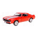 Іграшкова машинка металева Chevrolet Camaro 1969, шевроле камаро, червоний, відкр двері, інерція, 5*13*4см, 1:32 (250336U)