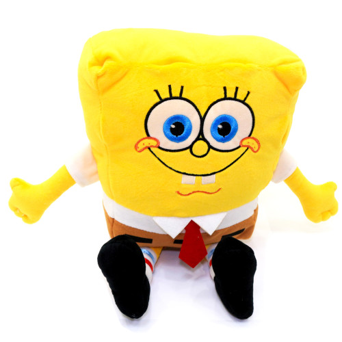М'яка іграшка Губка Боб «Kinder Toys» жовтий 38*23*10 см (00692)