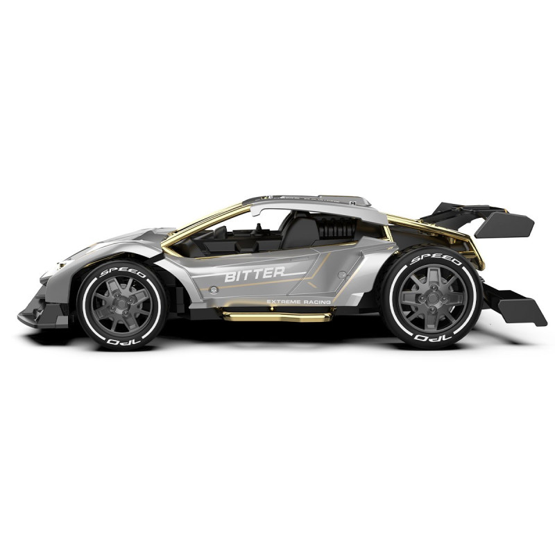 Автомобиль KS Drive, на радиоуправлении, серебр, пульт, аккум, USB 20х10х5см (SL-8212ARHS)