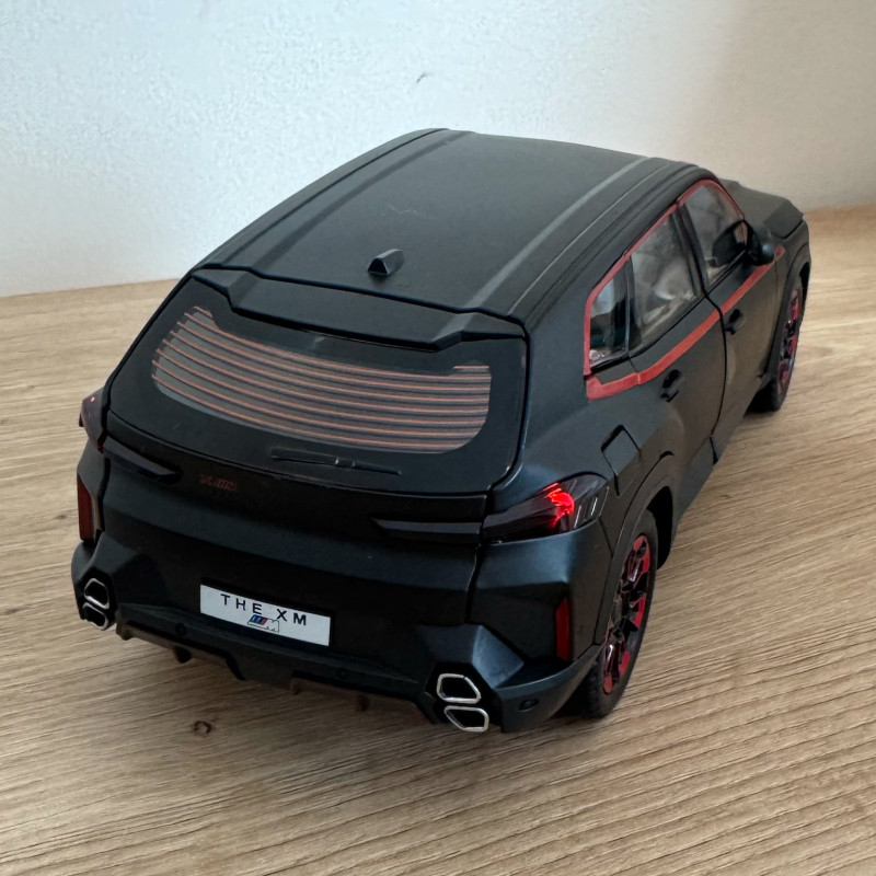 Машинка металева BMW X5 M Sports БМВ чорна АвтоЕксперт 1:24 світло звук відкр двері баг капот 20,5*8*7  см (GT-60104)