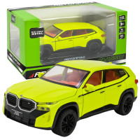 Машинка метал BMW XM Автопром салатова 1:32 звук світло відкр двері капот багажник (AP74239)
