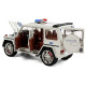 Машина металева поліція Mercedes-Benz G-Class Гелендваген Авто Експерт 1:24 світло звук інерція відч двері баг капот 21*8*9,5см (32968)