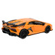 Машинка металл Lamborghini Aventador SVJ Автопром оранжевая свет звук откр двери 15*6*3,5 см (68473)