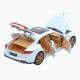 Машинка метал Porsche Panamera АвтоЕксперт біла 1:24 звук світло інерція 20*7,5*6 см (3120-04)