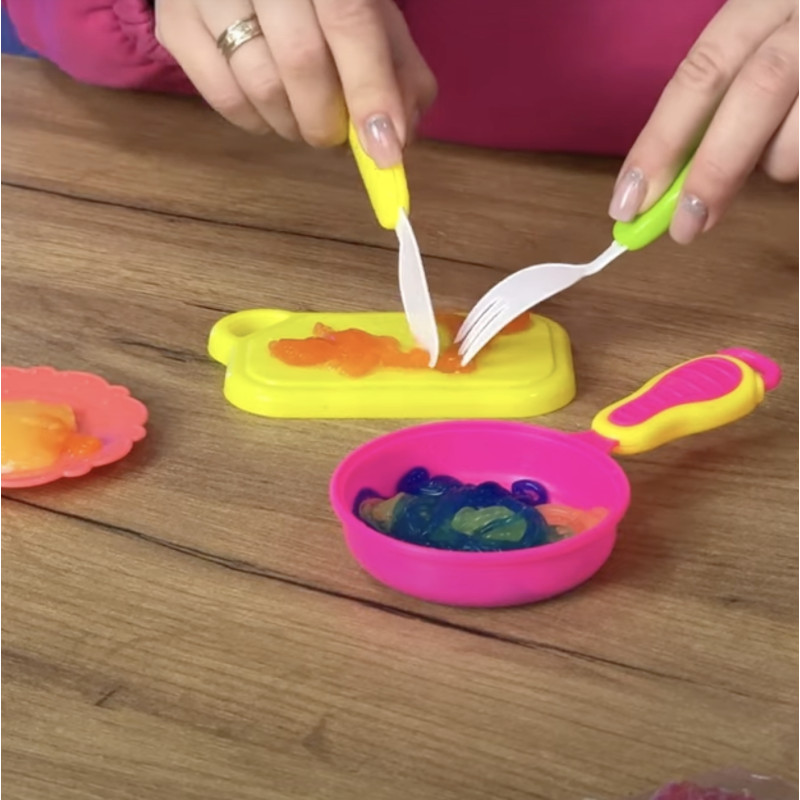 Магічний гель Готування WToys мультиварка звук булькання підсвічування форми12 гелів кухонне приладдя в кор 45*9*30см (44804)