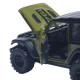 Машинка метал Jeep Wrangler Rubicon АвтоЕксперт зелена 1:32 світло звук інерція 14*6*6 см (LF-05124)