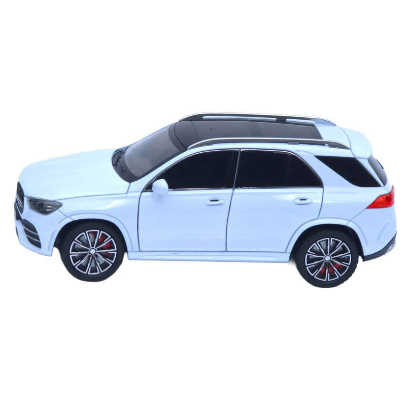 Машинка метал Mercedes-Benz GLE-Class АвтоЕксперт біла 1:24 звук світло інерція 20,5*8,5*7,5 см (G9775-15)