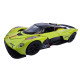 Машинка метал Aston Martin Valkyrie Астон Мартін зелена 1:32 світло звук 16*7,5*4см (31614)