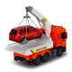 Евакуатор Scania з машинкою (світло, звук), Big Truck, TechnoDrive, 25х10х15см (6408KS)
