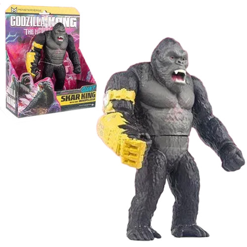 Ігрова фігурка Godzilla Kong Конг Ґодзілла зі сталевою лапою рухливі кінцівки 16*12,5*5,5см (9918)