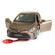 Машинка іграшкова металева Toyota Corolla Hybrid Автопром Тойота Королла гібрид, бронза, світло, звук, відкр. двері, 14*6*4 см (68432)