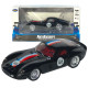 Машинка металл Ferrari 250 GTO черная 1:32 свет звук инерция откр дверь капот багажник (TK-42580)