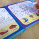 Книжка логічна WToys 10 ст транспорт картки на липучках сортер водна розмальовка маркер 23,5*22*1см (55049)