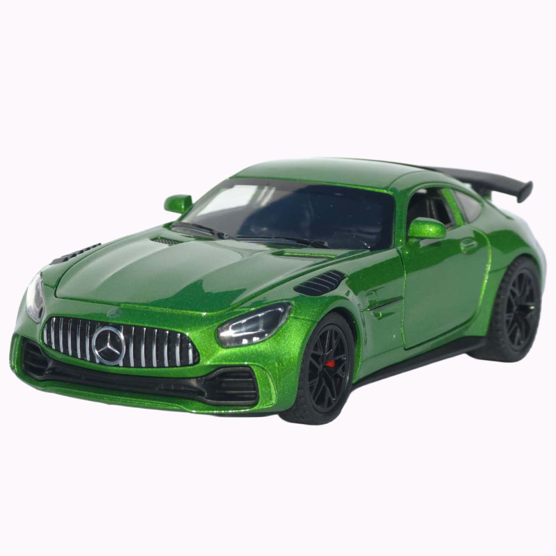 Машинка метал Mercedes-Benz AMG GT R АвтоЕксперт зелена 1:32 звук світло інерція (LF-99081)