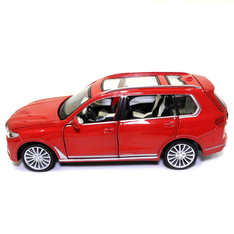 Іграшкова машинка металева «BMW X7» Автопром БМВ, червоний, 14*5*5 см, (68470)