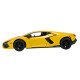 Машинка металева Lamborghini Revuelto Автопром жовта 1:24 світло звук відкр двері 20,5*8*5 см (68200A(Y))