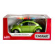 Машинка металева Volkswagen new beetle Фольксваген жук зелений 1:36 відкр двері резинові колеса 12,5*5*6 см (KT5028WS)