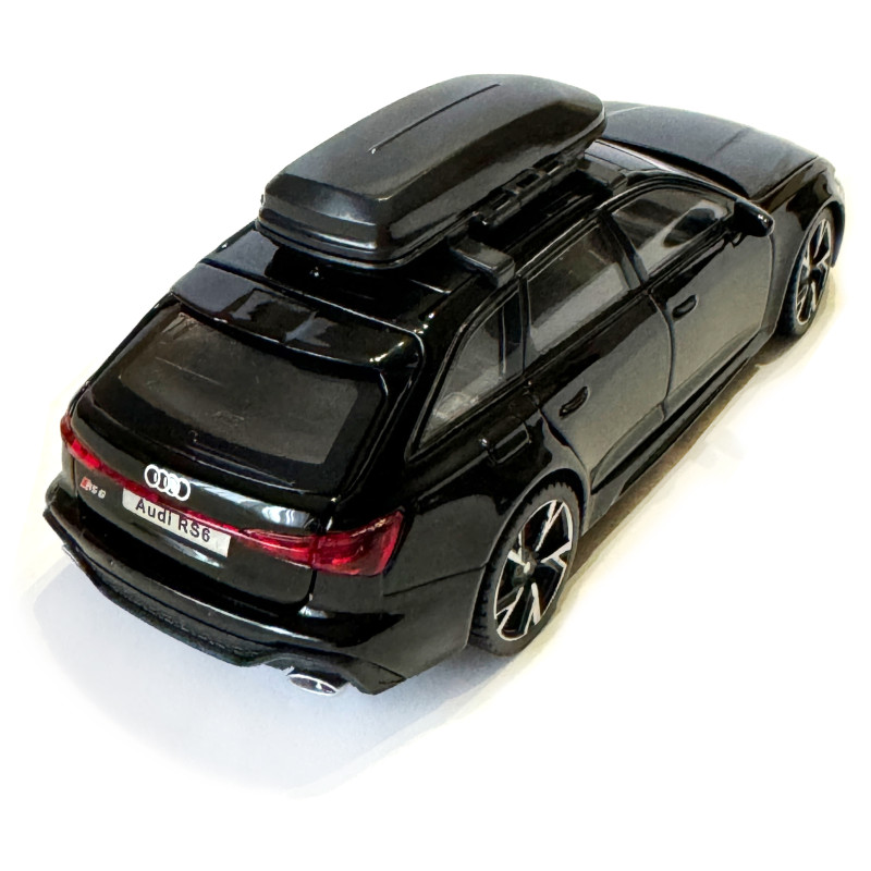 Іграшкова машинка металева Audi RS6 ауді чорна звук світло відкр двері багажник капот багажник Автосвіт 1:32, 15*7*5см (AP-2092)