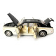 Машинка металева дитяча Rolls-Royce Ролс Ройс, білий з чорним, Автоексперт, 1:24, світло, інерція, відкриваються двері, багажник, капот, 21*5*7см (GT - 09396)