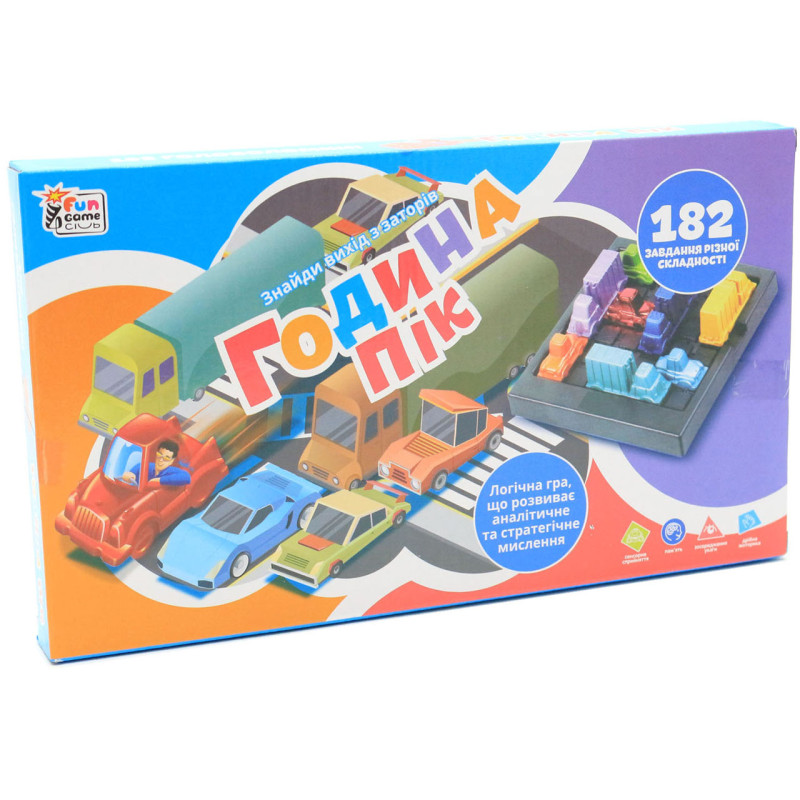 Настільна гра Fun Game «Година-пік» (Час пик) UKВ-В0036