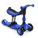 Дитячий cамокат-беговел 3в1 Best Scooter BS-27018 - Синій