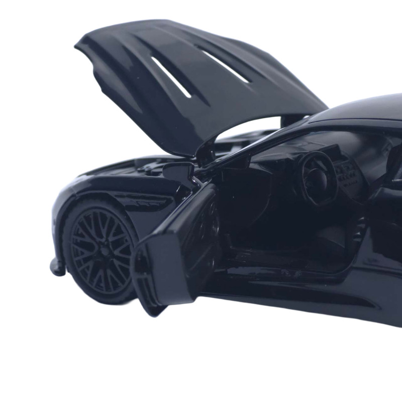 Машинка метал Aston Martin DB11 АвтоЕксперт чорна 1:32 світло звук 15*6*4 см (L-6983-05)