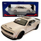 Машинка металева Dodge Challenger SRT Додж сіра 1:24 звук світло відкр двері баг капот 20*7*5,5см (GT-12099)