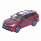 Машинка металл Toyota Highlander АвтоЭксперт бордовая 1:24 свет звук откр двери капот багажник (1980-08)