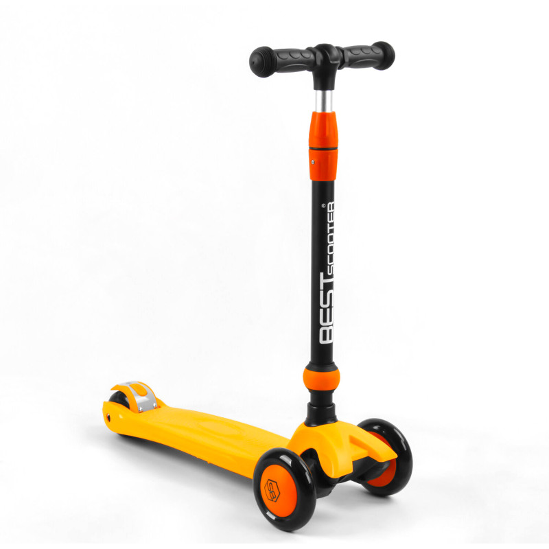 Дитячий cамокат-беговел 3в1 Best Scooter BS-50584 - Помаранчевий