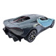 Машинка метал Bugatti Chiron Бугатті синя 1:32 світло звук 16*7,5*4см (22805)