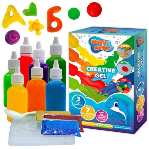 Набір для творчості гель Magic water Creative gel 7 гелів 28*20*6см (MV6031-03)