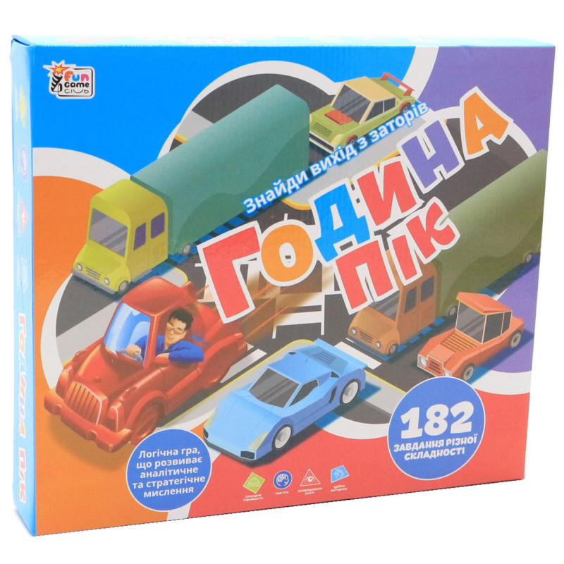 Настільна гра Fun Game «Година-пік» (Час пик) UKВ-В0035