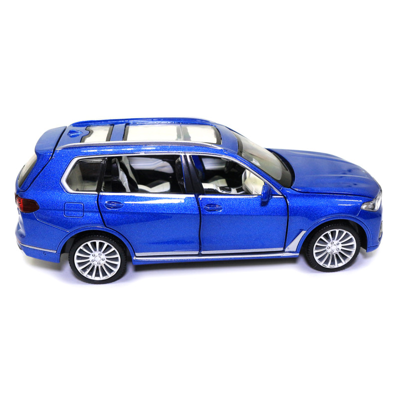 Іграшкова машинка металева «BMW X7» Автопром БМВ, синій, 14*5*5 см, (68470)