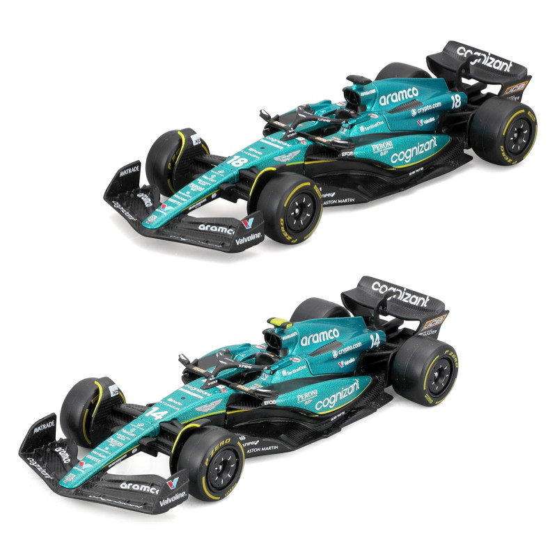 Машинка металлическая Aston Martin AMR 23 (2023) Bburago 1:43 Астон Мартин AMR 23 13*5*3 см (18-38090)